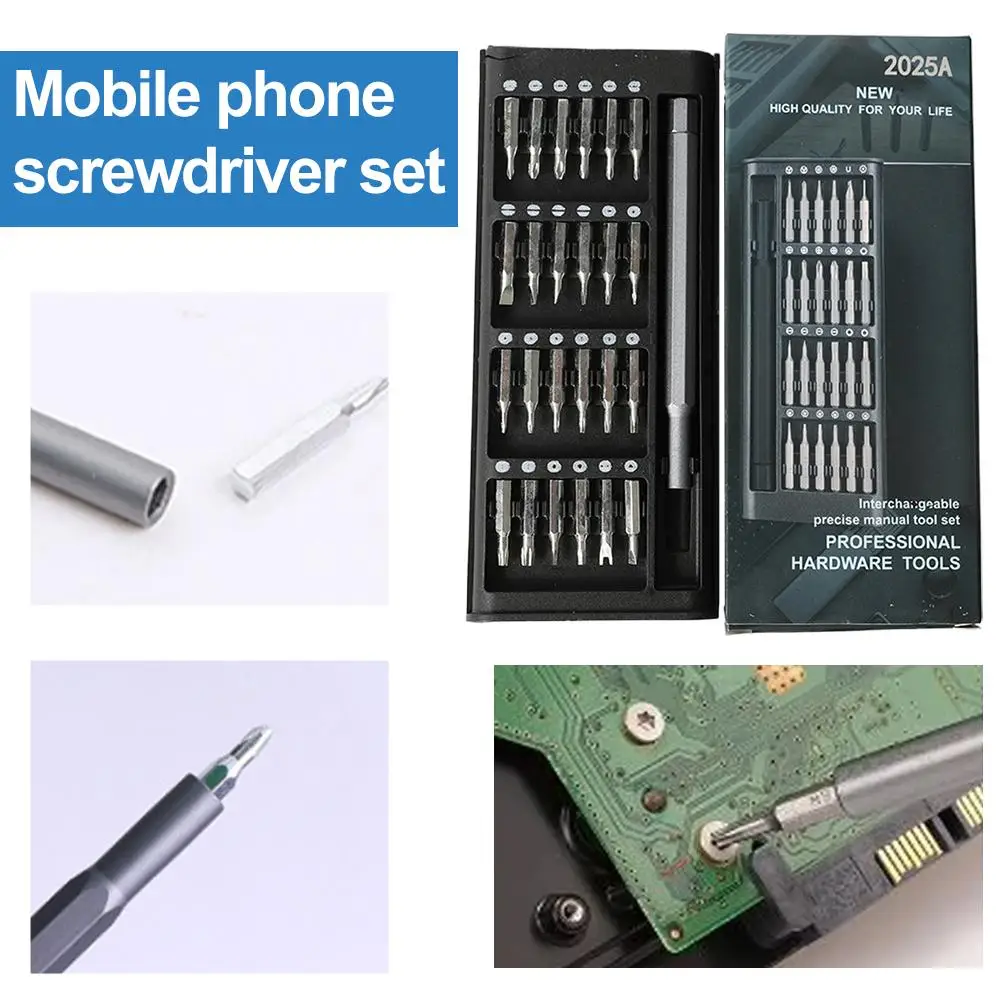 Screwdriver Set Precision Screwdriver Kit Adjustable Mini Power Tool For IPhone Watch Camera PC 25-in-1 Precision Tool Kit