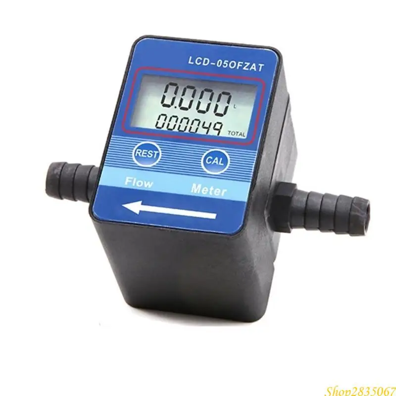 عداد السوائل 30-1200L/H أجهزة استشعار التدفق DN10 أجهزة استشعار تأثير القاعة جهاز قياس تدفق زيت الماء أداة قياس التدفق 831F #1