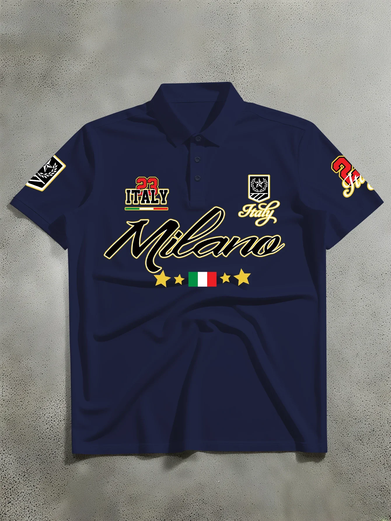 Men's Fashion Printed Polo Shi - đánh giá và giá Street Fashion Milano