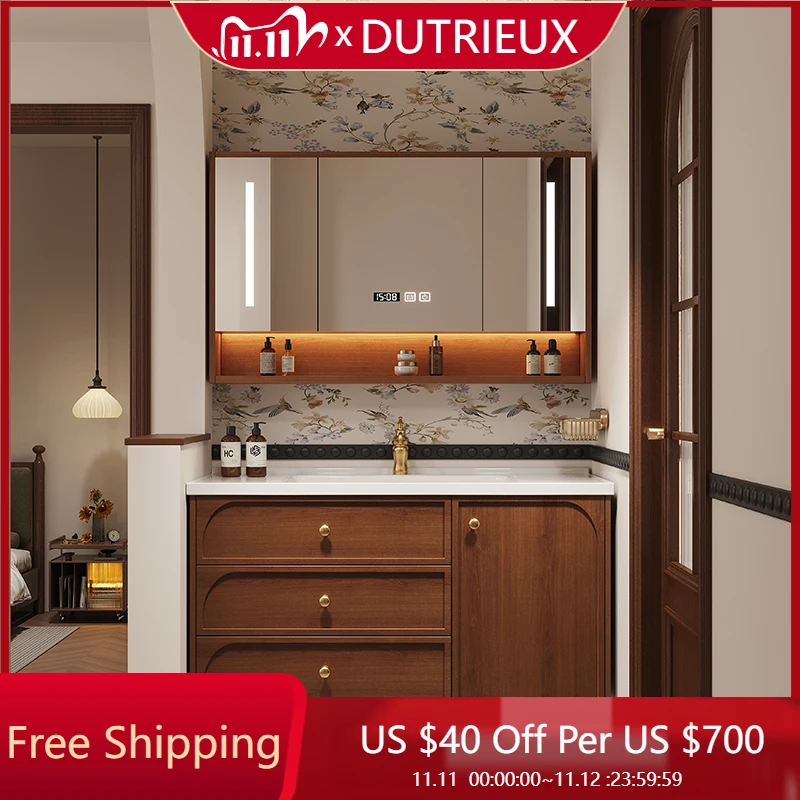 

Partitions Toilet Bathroom Cabinet Luxury Wooden Buffet Modern Bathroom Cabinet Organizer Display Vestidores Trendy Furniture