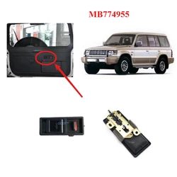 1 Piece Rear Tailgate Door Interior Handle Assembly for Pajero V20 Tail Door Inside Buckle for Montero V30 V40 2nd Gen MB774955