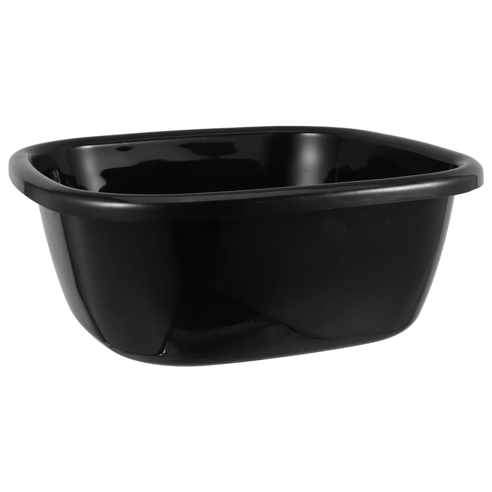 

Квадратный пластиковый умывальник большой емкости для стирки лица, мытье волос, портативная легкая ванна, раковина, чаша для замачивания одежды, ног