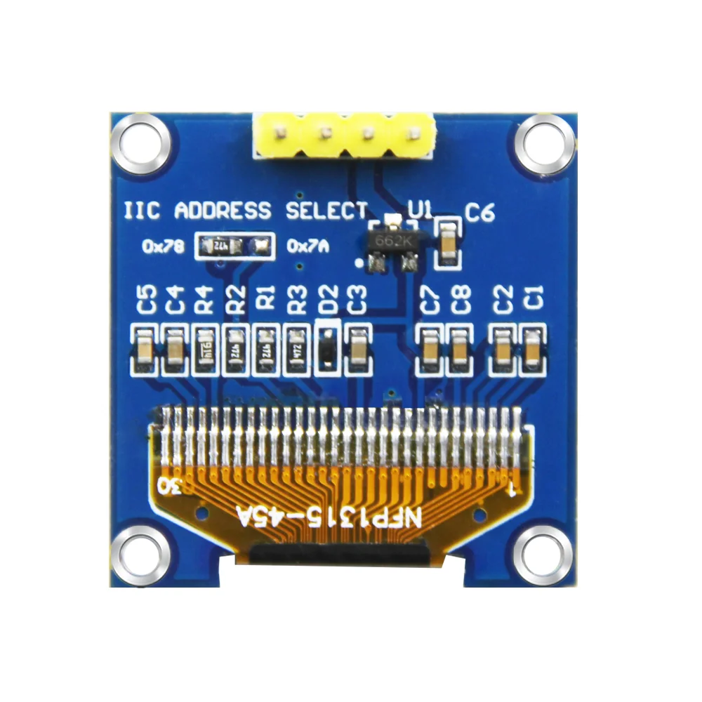 0.96 بوصة OLED وحدة عرض SSD1306 I2C IIC SPI المسلسل 128X64 GND VCC SCL SDA LCD لوحة الشاشة لاردوينو ESP32 ESP8266