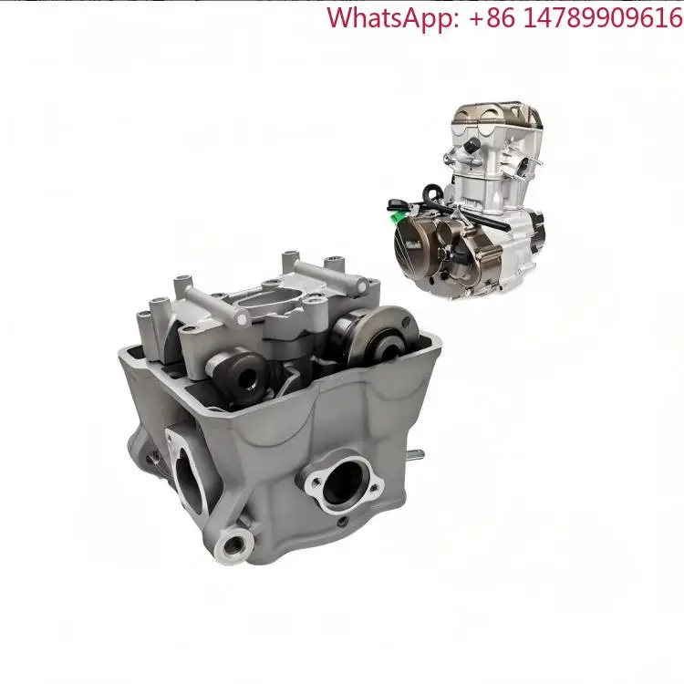 New Longxin YBS300 Steel Water-Cooled Four-Valve Engine Cylinder Head Assembly for KYMCO Off-Road  High Performance