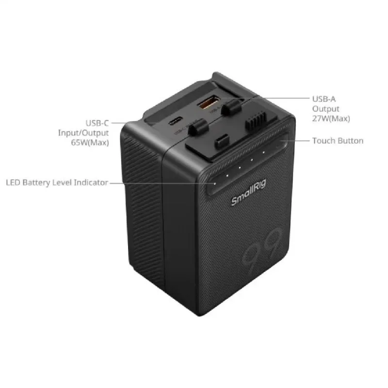 100%Original 6800mAh for SmallRig 5245 VB99 RC60 Video Camera Film Light Monitor V Interface Power Supply System Battery