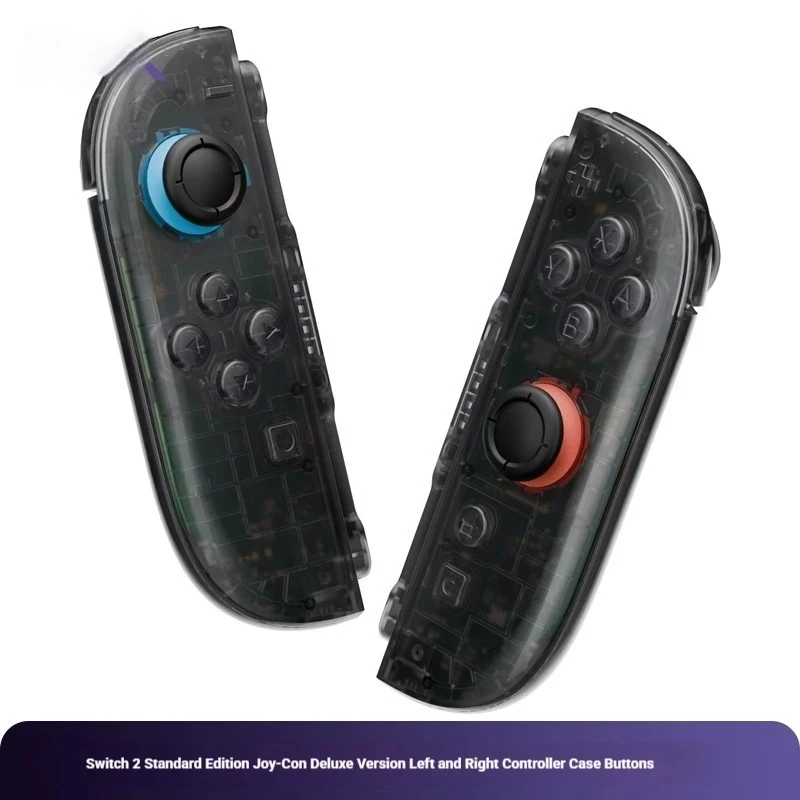 Switch 2 Case Joycon Replacement Housing Diy Full Set Buttons Mod Kit Custom Game Controller Modding Accessories For Gaming Use