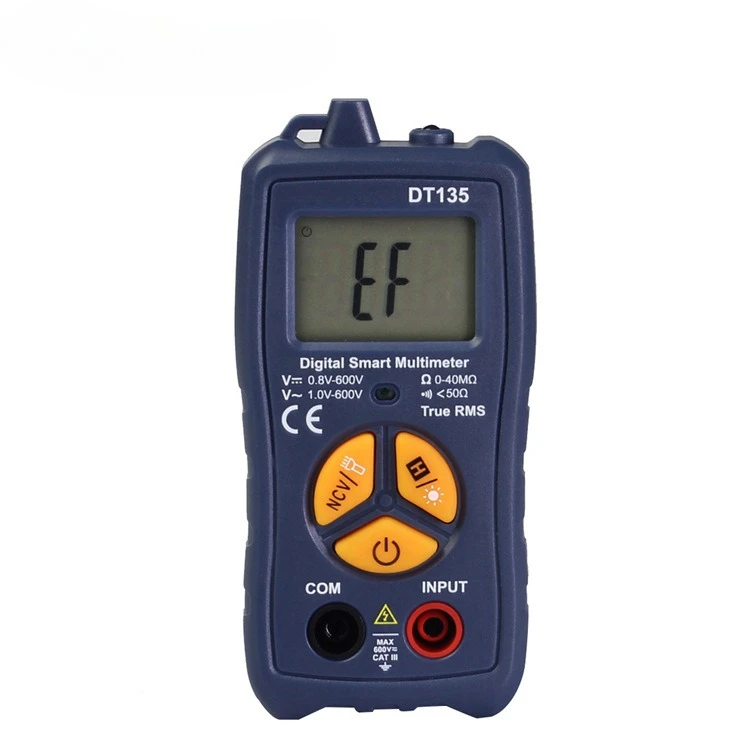 

Silly multimeter, intelligent chip design, with backlight multimeter DT135 digital display multimeter