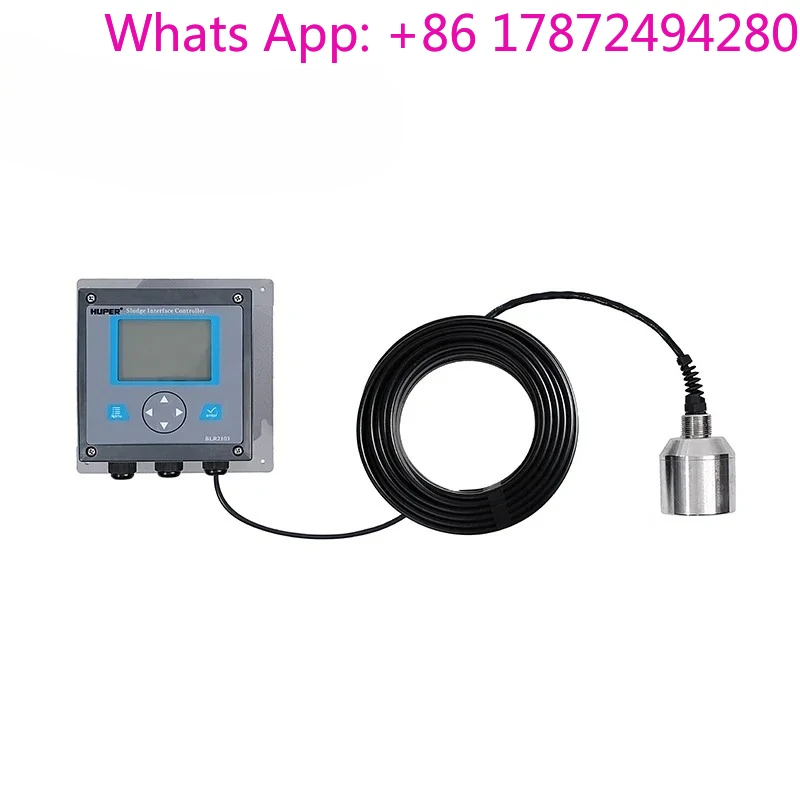 Optical Ultrasonic Water Level Sensor OEM, 10m PTFE+SS304 Sludge Liquid Level Sensor