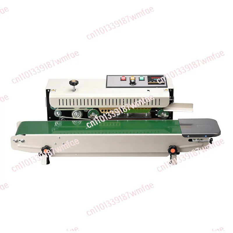 

Auto Continuous Bag Sealing Machine Plastic Bag Packaging Band Sealing Machine Horizontal Bag Sealer Date Printing