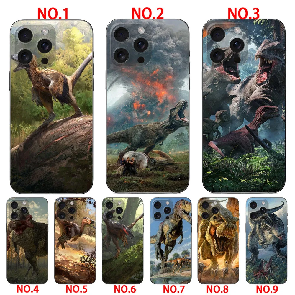 Cartoon Dinosaurus phone cover  for iPhone 16E 17E SE4 17 17 air 17 Pro 17 Pro Max 5 5S SE 2016
