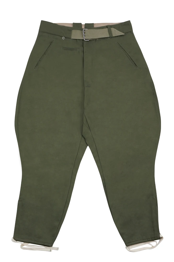 GUTB-015 WWII Geman DAK/Tropical Afrikakorps First Type Breeches Olive