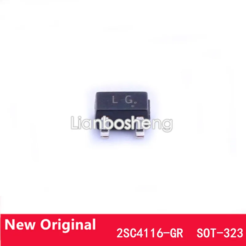 20PCS New and Original  2SC4116-GR Silk screening LG encapsulation SOT-323 SMD transistors