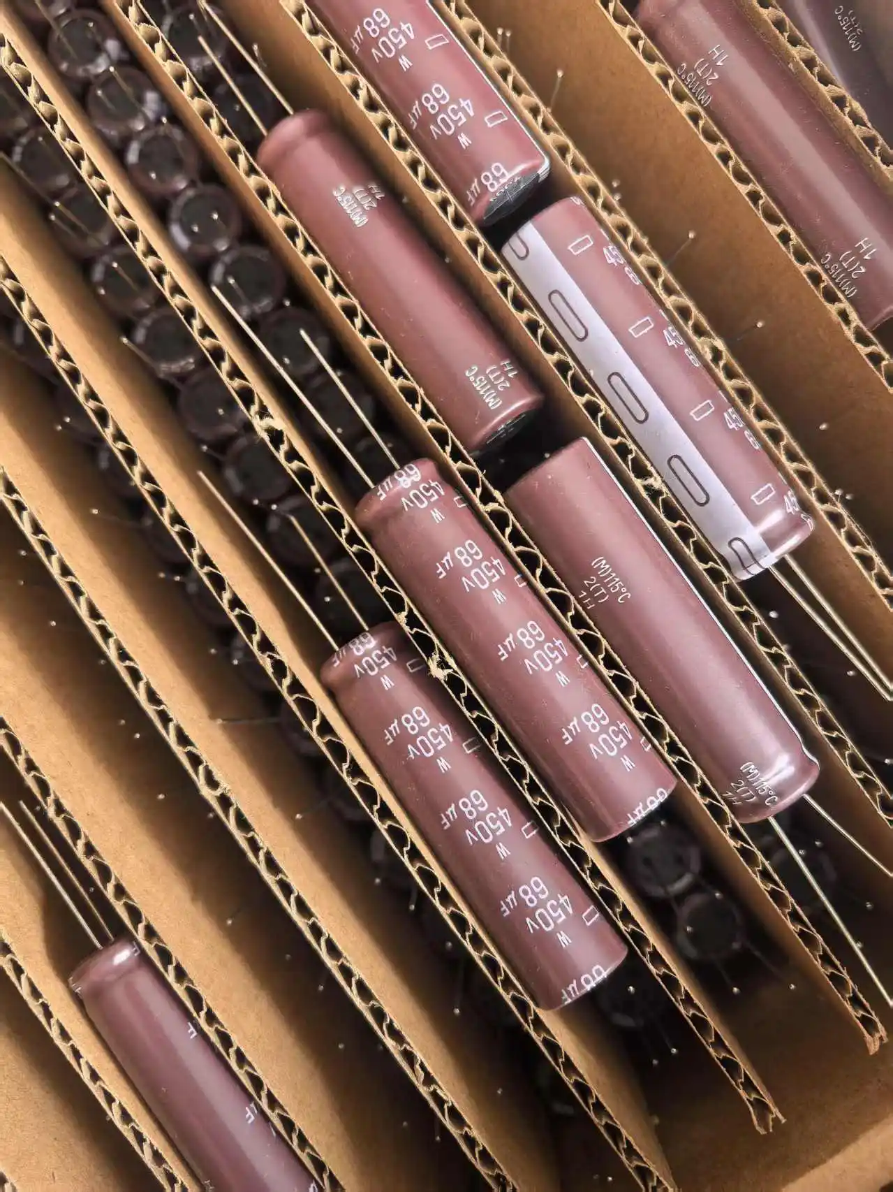 2025 10PCS NEW NIPPON W 450V68UF 12.5X50MM NCC electrolytic Capacitor 68UF 450V CHEMI-CON 68uf/450v W hot sale