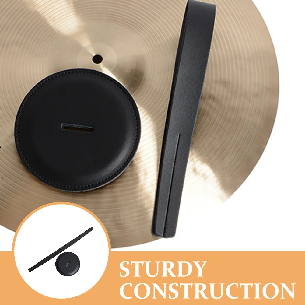 

Hand Strap Cymbal Replacement Accessories Palm Pad with Wristband Nonslip Belt Pads