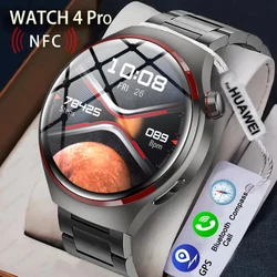 2024 Nieuw Voor Huawei Horloge 4 Pro Smart Watch Mannen Gt4pro Amoled Hd Screen Bluetooth Call Gps Nfc Hartslag Sport Smartwatchwomen