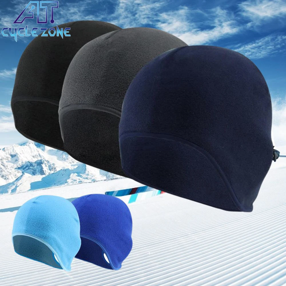 Winter Hat Thermal Running Bicycle Hat Sports Caps Hiking Ski Windproof Beanies Hat Earflaps Warm Ear Cover Cycling Equipment