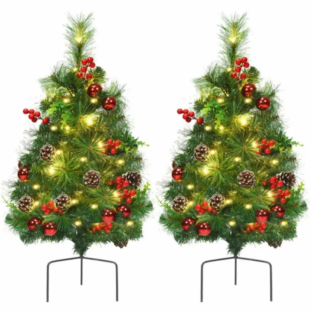 

2 PCS 29 Inch Christmas Trees navidad decoraciones para el hogar