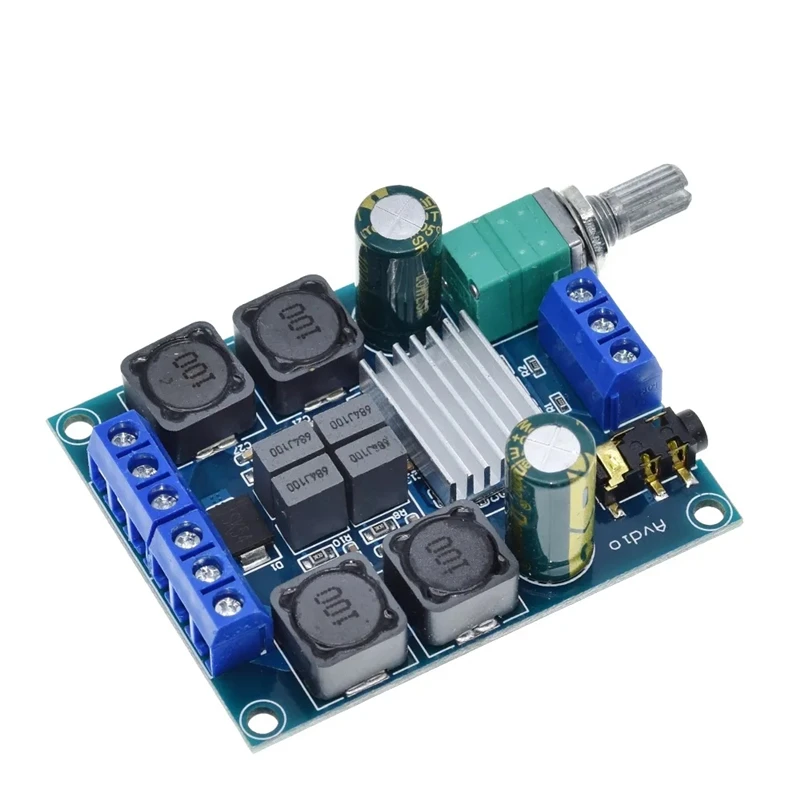 High Power Digitaal Eindversterkerbord Tpa3116d2 Audio Versterker Module Eindversterker Bord Tweekanaals 2*50W