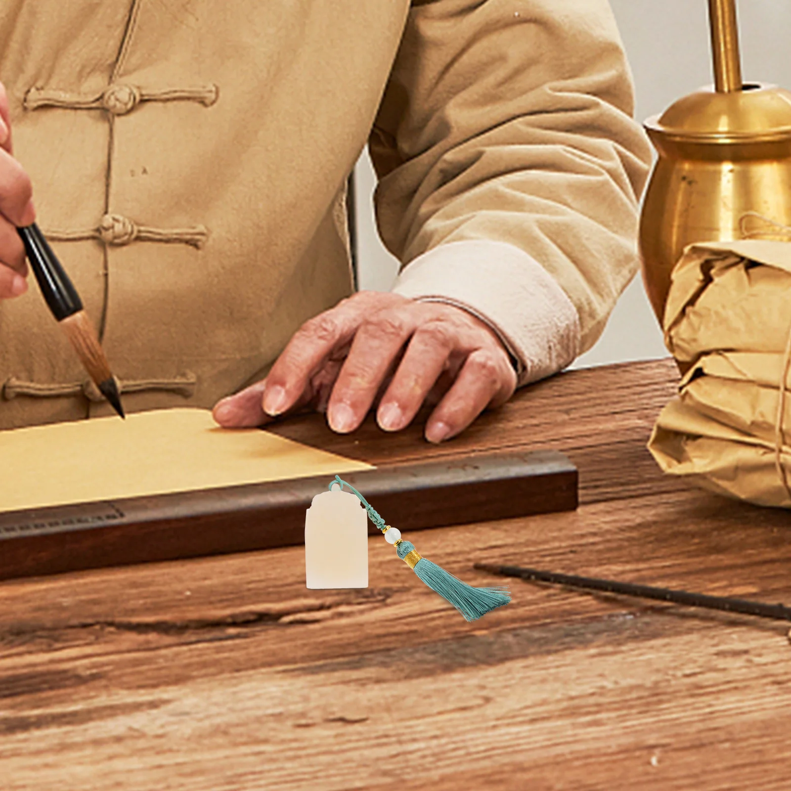 حجر فارغ لفن النحت، ختم الاسم الصيني لطلاء الخط، ختم الاسم الشخصي، ختم خاص عتيق مع #6