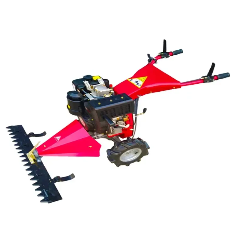 6.5HP Push Lawn Mower Walk Behind Grass Cutting Machine with Adjustable Cutting Height