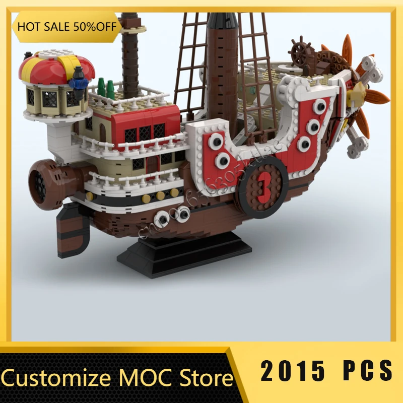 Nouveau 2015 pièces MOC célèbre série d'anime le modèle de navire le plus emblématique Architecture bloc de construction enfants briques jouet Halloween cadeau