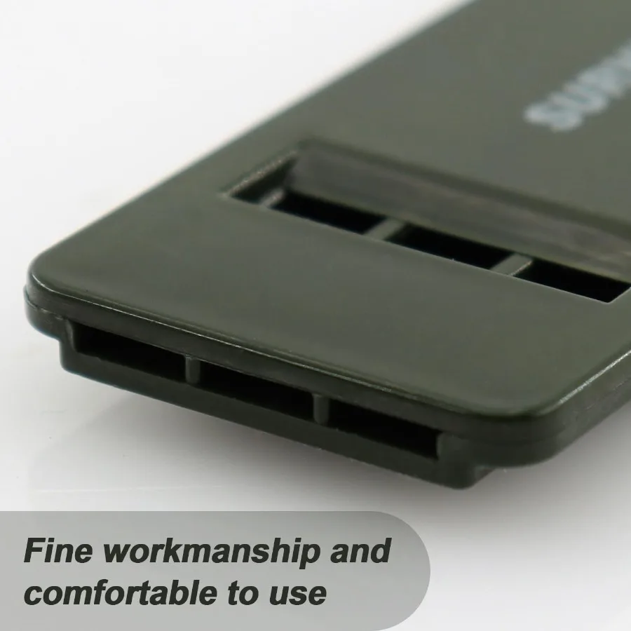 صفارات الطوارئ مع صفارة السلامة الحبل بقاء شريل انفجار بصوت عال للتخييم التنزه الصيد الإنقاذ سيجلينغ الرياضة في الهواء الطلق #5