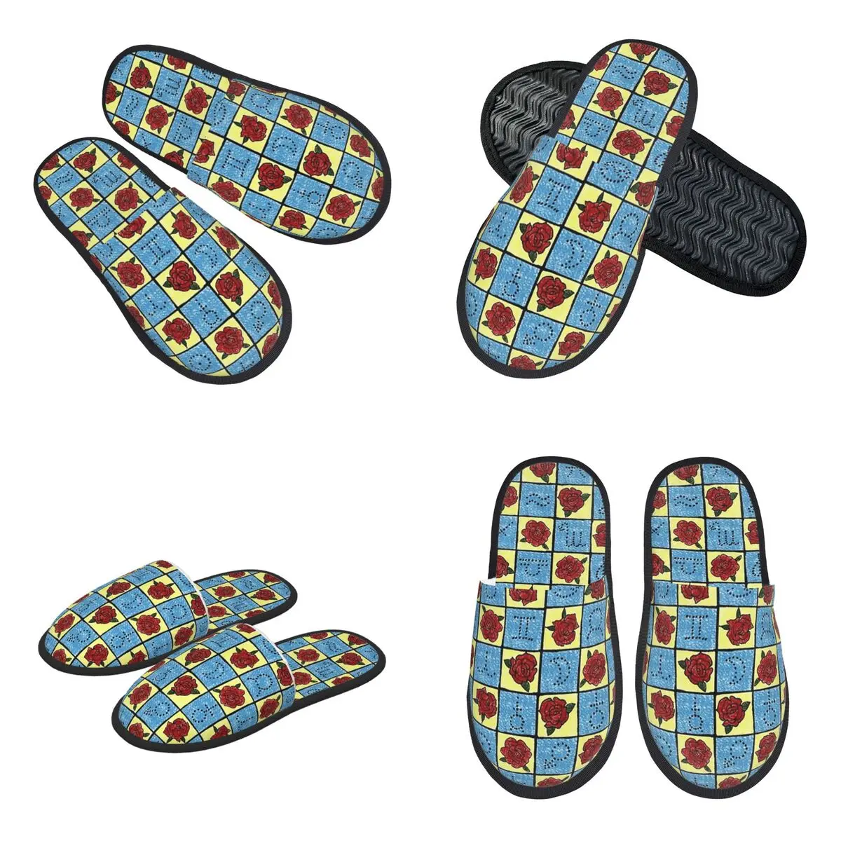 Custom 9 Of Swords Tarot Blanket By Tarotista Slippers Memory Foam Warm Soft Women House Slipper Indoor Fluffy Shoes