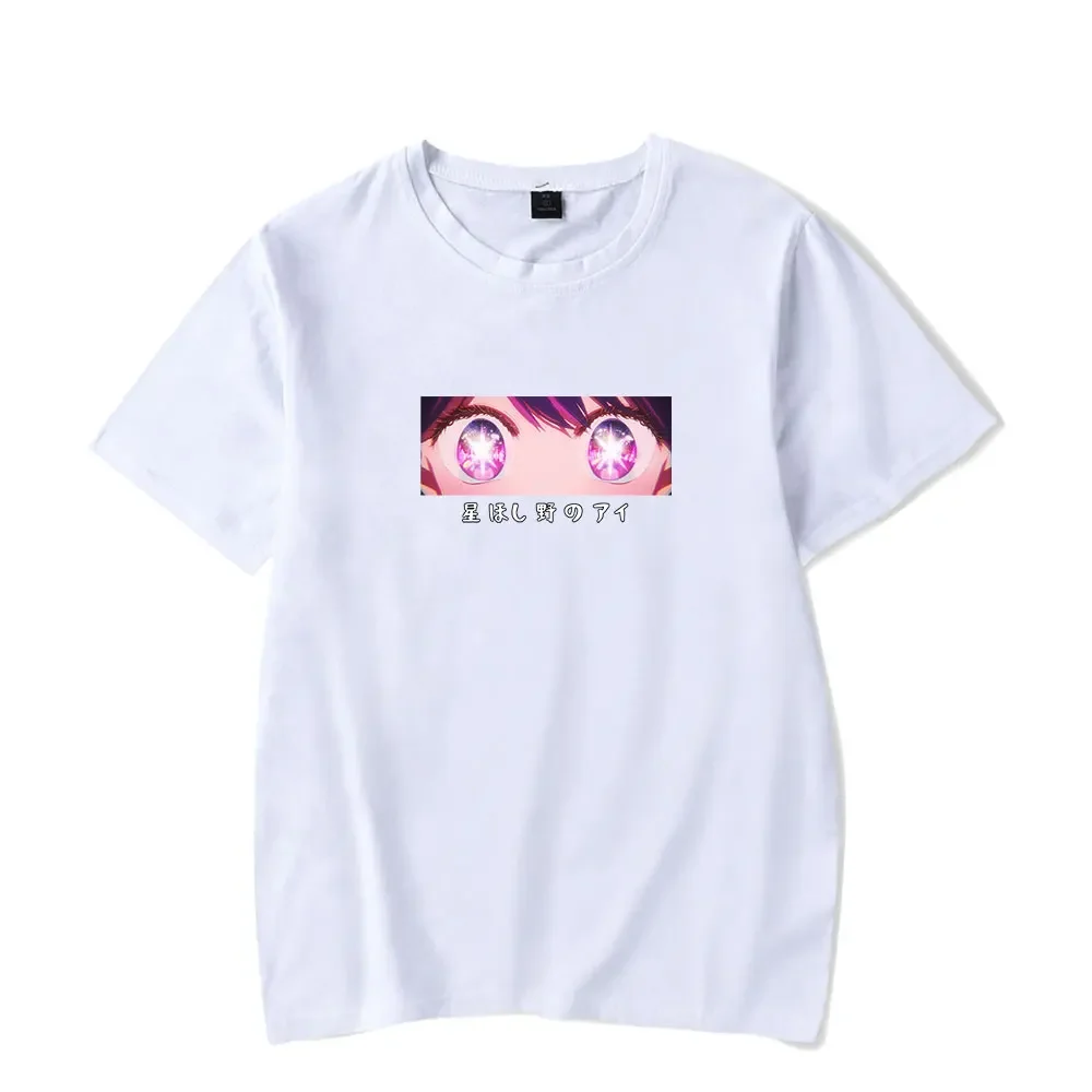 Fashion Women T-shirt Oshi No Ko Hoshino Ai Eye Short Sleeve Tee Shirt Female Funny Streetwear Unisex Harajuku Y2k Clothing Top