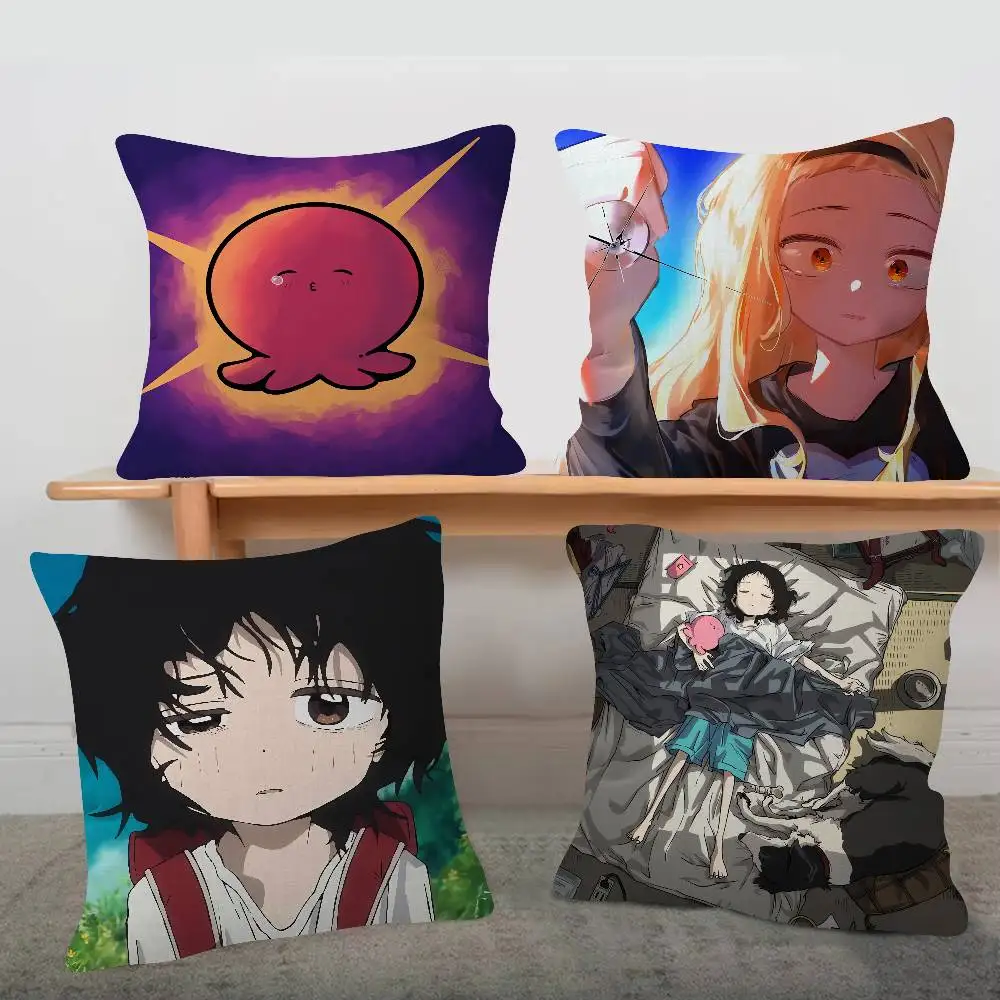 Anime Takopi's Original Sin Cute Cartoon Two-dimensional Pillowcase Bedroom Sofa Cushion Cover Nap Pillow Cover