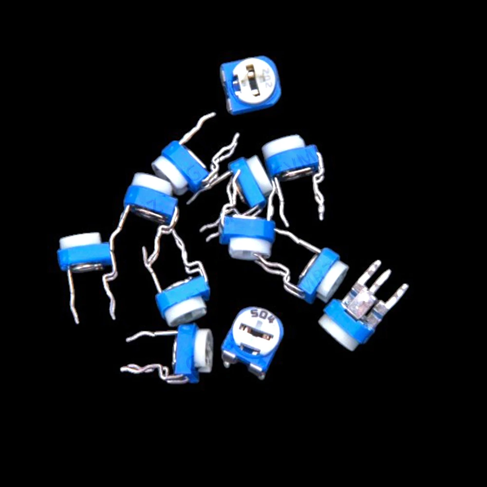 12Values ​​Each  100R 500R 100R-1M 1PCS RM065 Adjustable Resistor Horizontal Potentiometer Pack 1k 2k 5k 10k 20k 50k 100k 200k