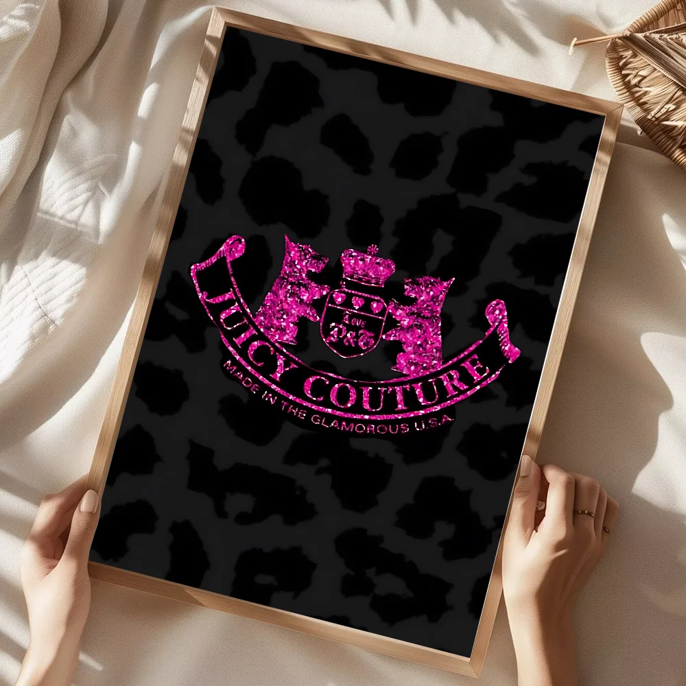 J-Juicy C-Couture Poster für Zuhause, Wohnzimmer, Schlafzimmer, Bar, Café, Kunstdekoration – Detail 1