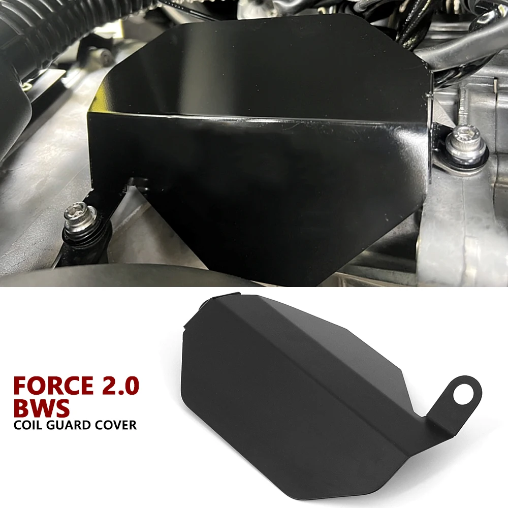 Motorcycle Accessories Shock Shield Protection For YAMAHA FORCE Force 2.0 / BWS Coil guard Rear Anti-flying Stones Black