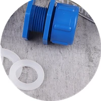 

【ui】1Pc Aquarium Fish Tank Water Level Plug Manual Drain Connector Inlet Outlet Joint End Cap Irrigation Water Tank Tube Adapter