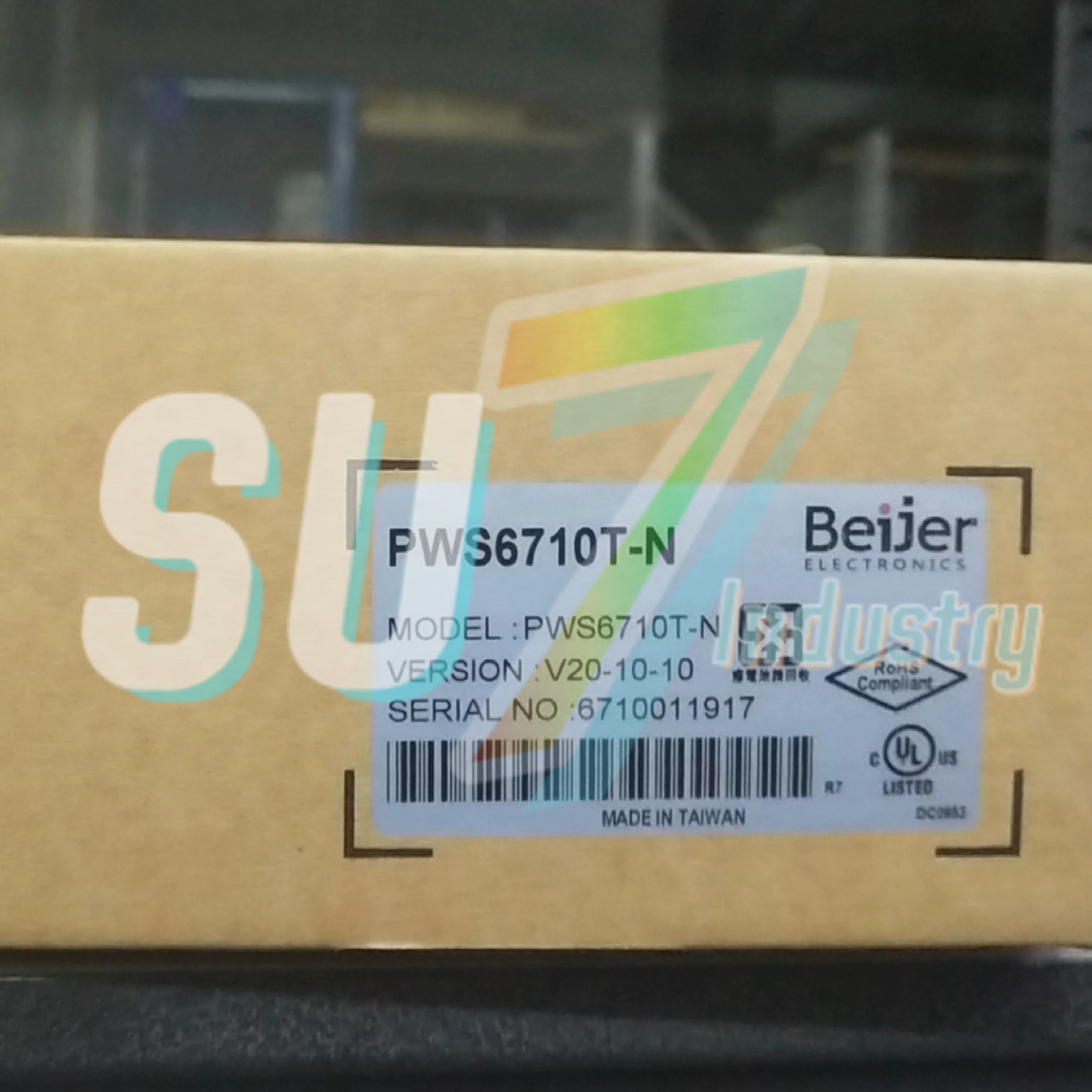 Panel Sentuh HMI PWS6710T-N PWS6710T-P Baru asli