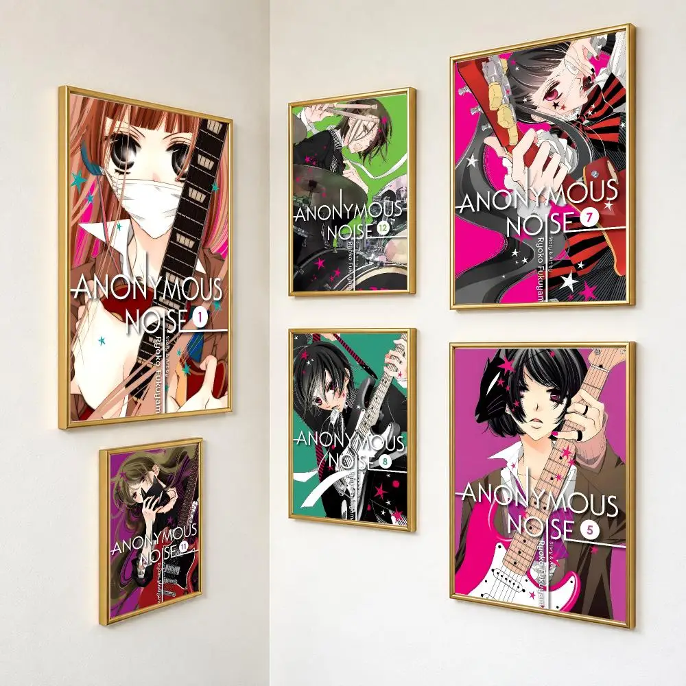 Youthful Passionate Anime A-Anonymous Noise Poster Peel And Stick PP Series HD Frameless Wall Indoor Decor Gift