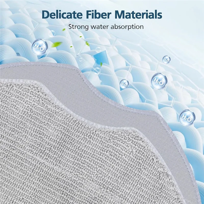 AD-filtros cepillos almohadillas de fregona para ROPVACNIC S1 A1 para Tipdiy G90 para VIPSUN Z1 para Robot aspirador Betboyles V75S, accesorio