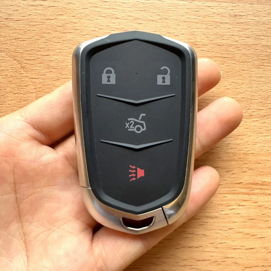 BB Key 4 Buttons Smart Remote Control Car Key Shell Case For Cadillac SRX CTS ATS XTS Escalade ESV