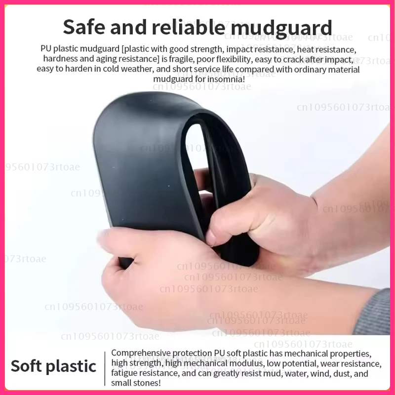 لتويوتا جراند هايلاندر 2023-2025 الهجين 4 قطعة عجلة السيارة الخلفية المضادة للرذاذ الطين اللوحات بطانة واقيات الطين الملحقات الخارجية #6