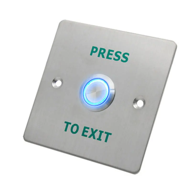 Waterproof Switch Door Exit Button 304 Stainless Steel IP68 Use For Access Control Lock System