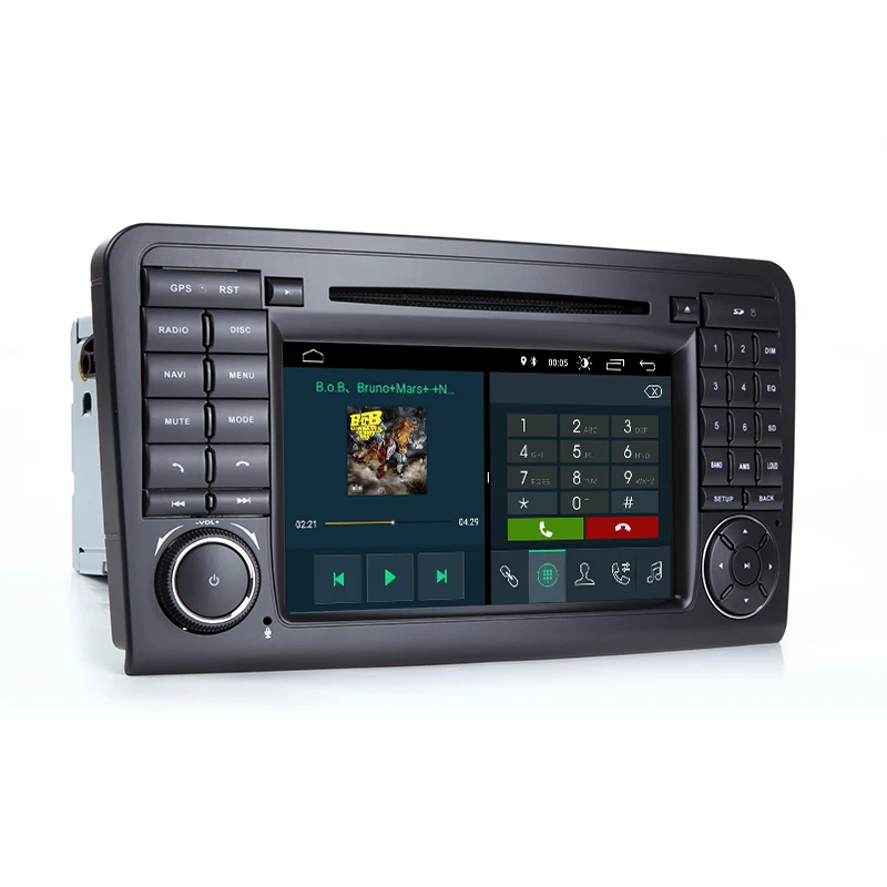 Autoradio 2 Din DSP Android 9.0 2G 32G Car DVD  GPS For Mercedes Benz ML GL W164 ML350 ML500 GL320 Stereo Navigation IPS Screen