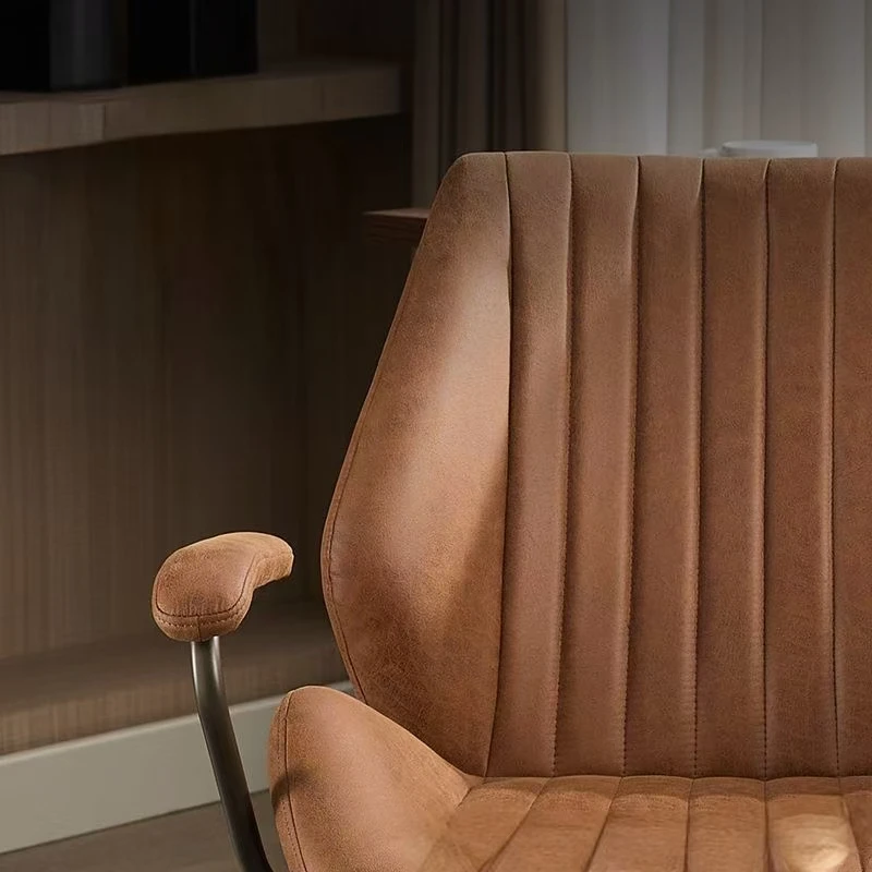 Silla De ordenador ajustable en altura con respaldo minimalista para el hogar, cómoda Silla reclinable De Escritorio, Sillas De tamaño compacto para juegos