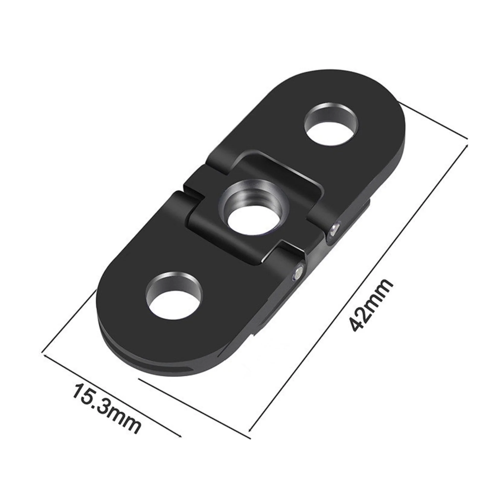 For GoPro Camera Tripod Mount Adapter Folding Magnetic Monopod Head Metal Base With 1/4" Screw Hole For GoPro Hero 11 10 9 8 Max image 6