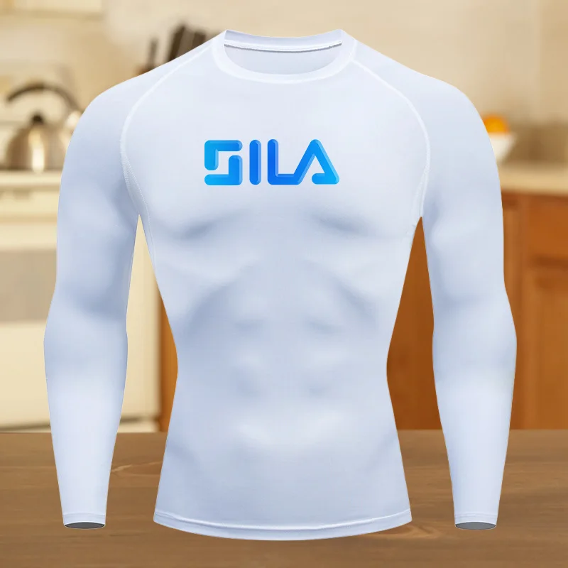 ضغط تي شيرت الرجال كمال الاجسام ملابس رياضية قصيرة الأكمام المحملة سريعة الجافة تجريب قمصان الرياضة القمم المحملة رياضة الجري تي شيرت الرجال