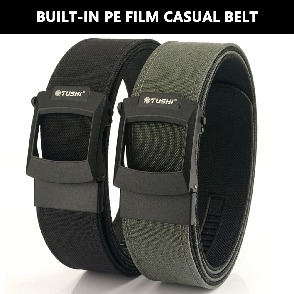 TUSHI 4,3 CM Taktische Gürtel Für Männer Legierung Quick Release Schnalle Harte Nylon Gürtel Männlichen Outdoor Militär Gürtel Zubehör Multi-größe – Detail 5