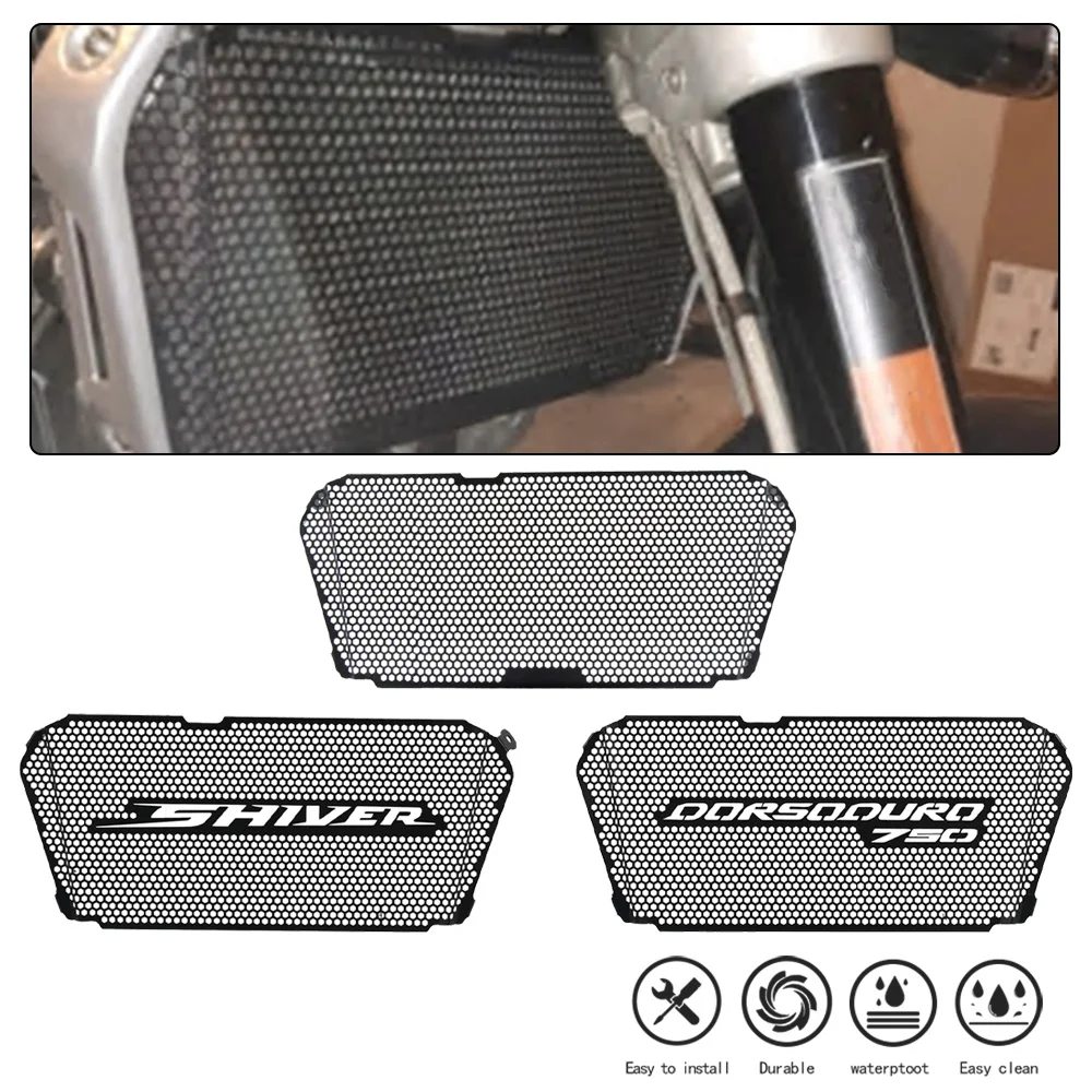 

Radiator Guard For Aprilia Dorsoduro 750 Shiver SL 750 2007-2017 Shiver 900 ABS E4 2018-23 Radiator Protector Grille Guard Cover