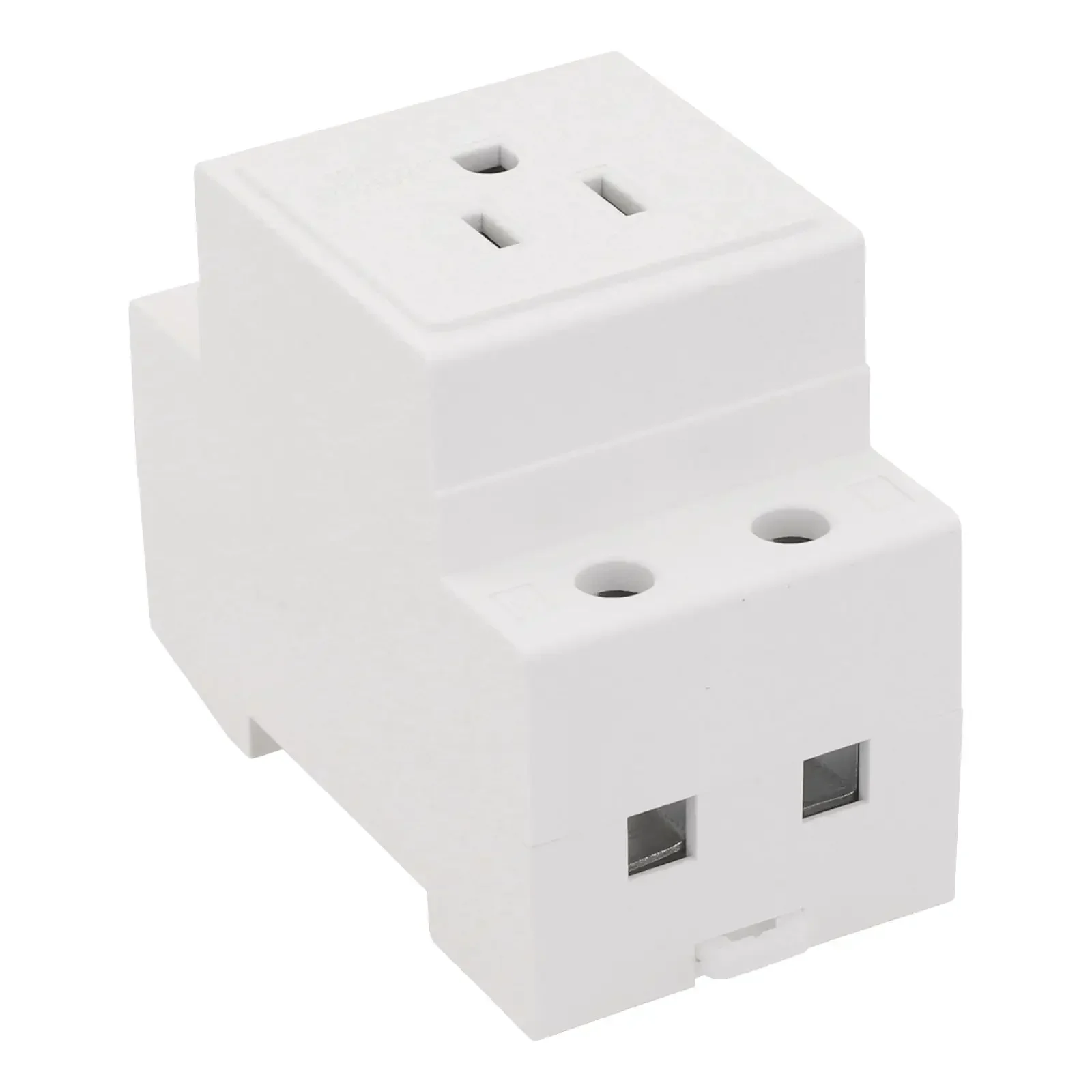 Socket DIN Rail Socket Built In Protective Contact Earthing Contact Outlet For Distribution Panel Modular Socket Power Socket