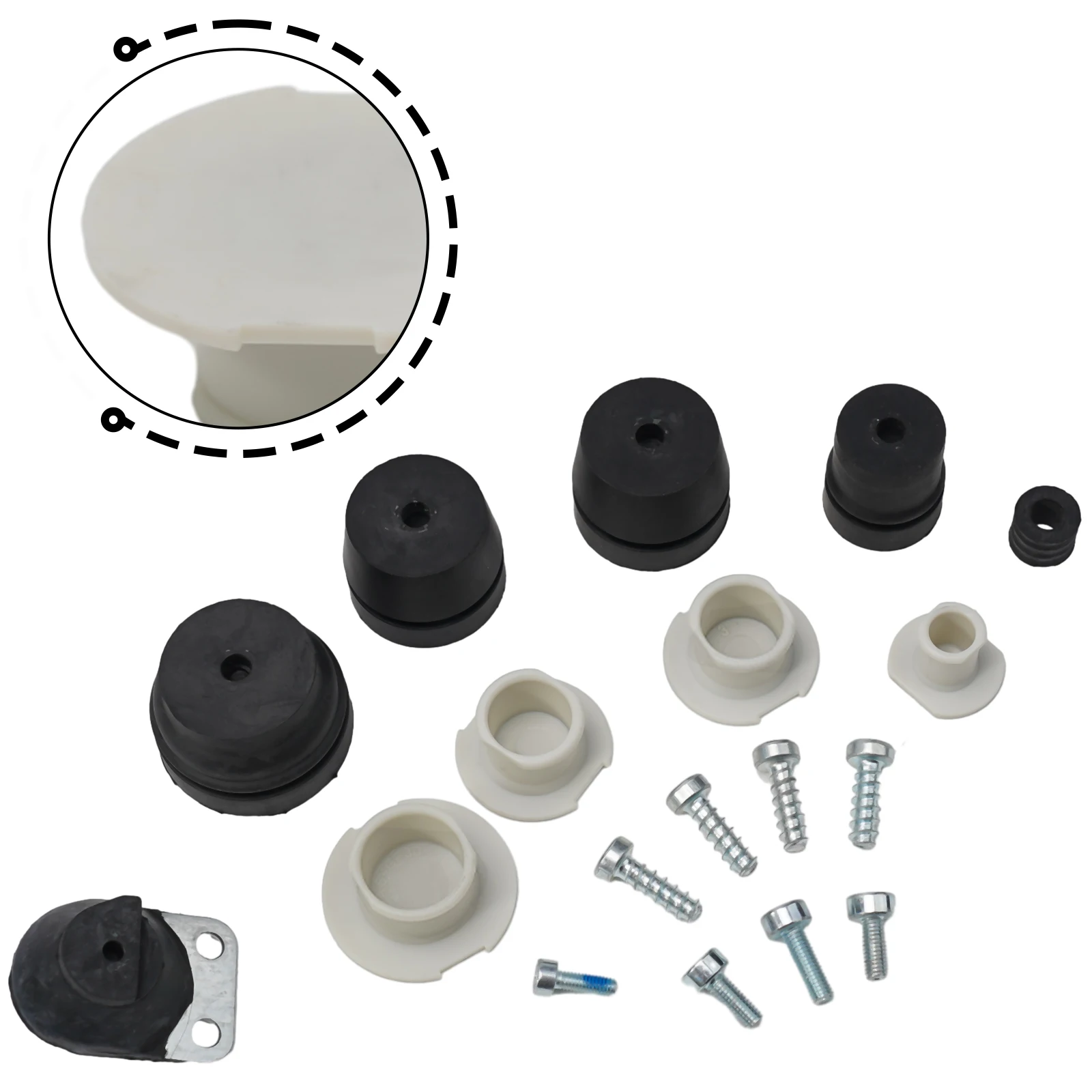 for Lawn mower Annular Buffer Set Screw 066 MS640 Attachment for chainsaw For 064 MS650 MS660 Mount Practical for