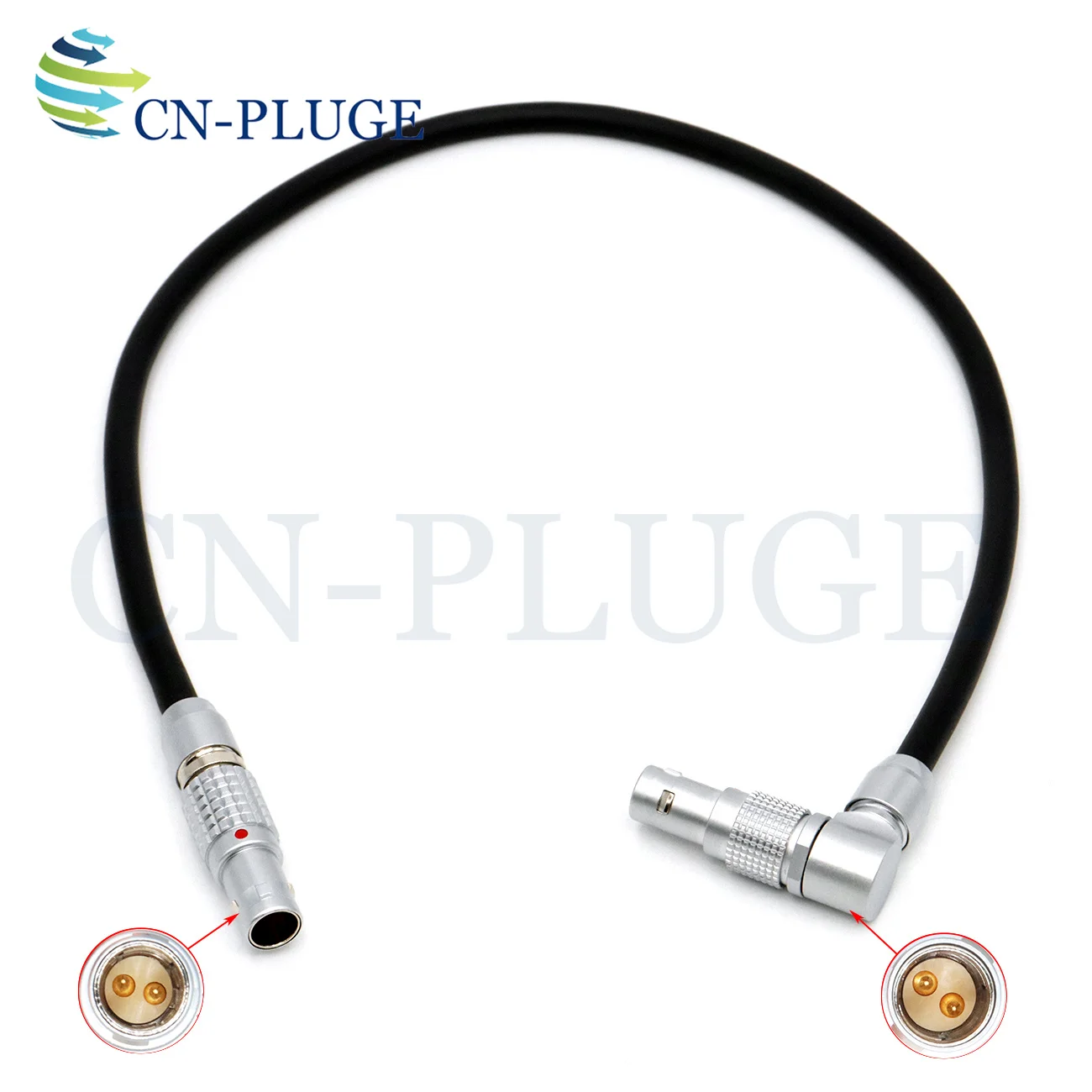 ARRI RED Camera 0B 2Pin to 0B 2Pin Cable  for Teradek, Vaxis Transmission, Samhd Ultra7 2-Pin Power Cord