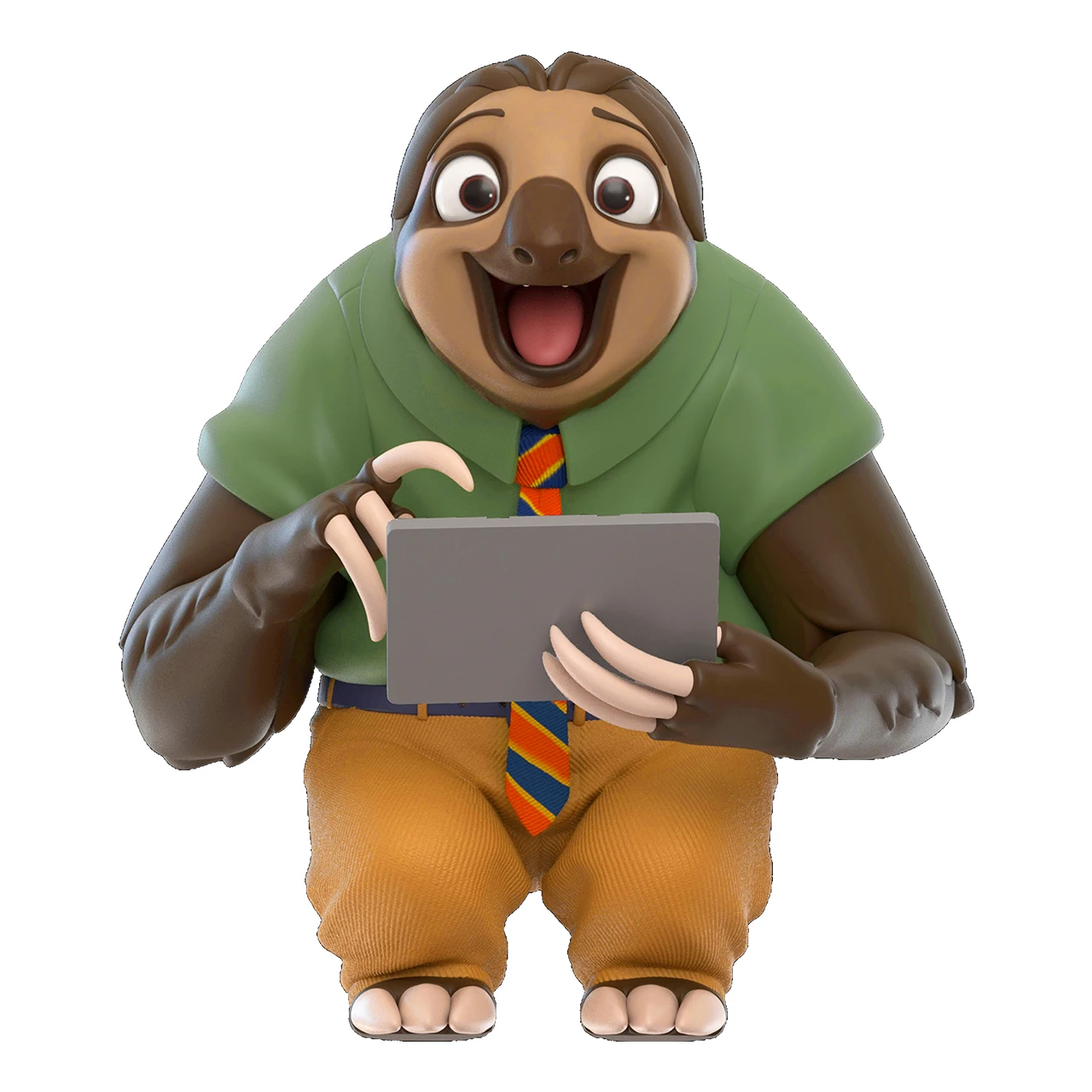 Auf Lager Disney Zootopia Faultier Figur Sammlung Statue Pvc Desktop Modell Ornamente Dekoration Spielzeug Kind Geburtstag Weihnachten Geschenke