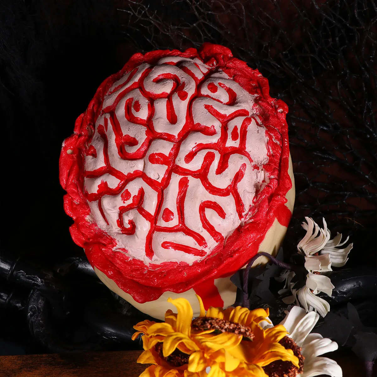 

Реалистичная опора для мозга, шляпа на Хэллоуин, шапки для детей, украшения, женский изысканный дизайн